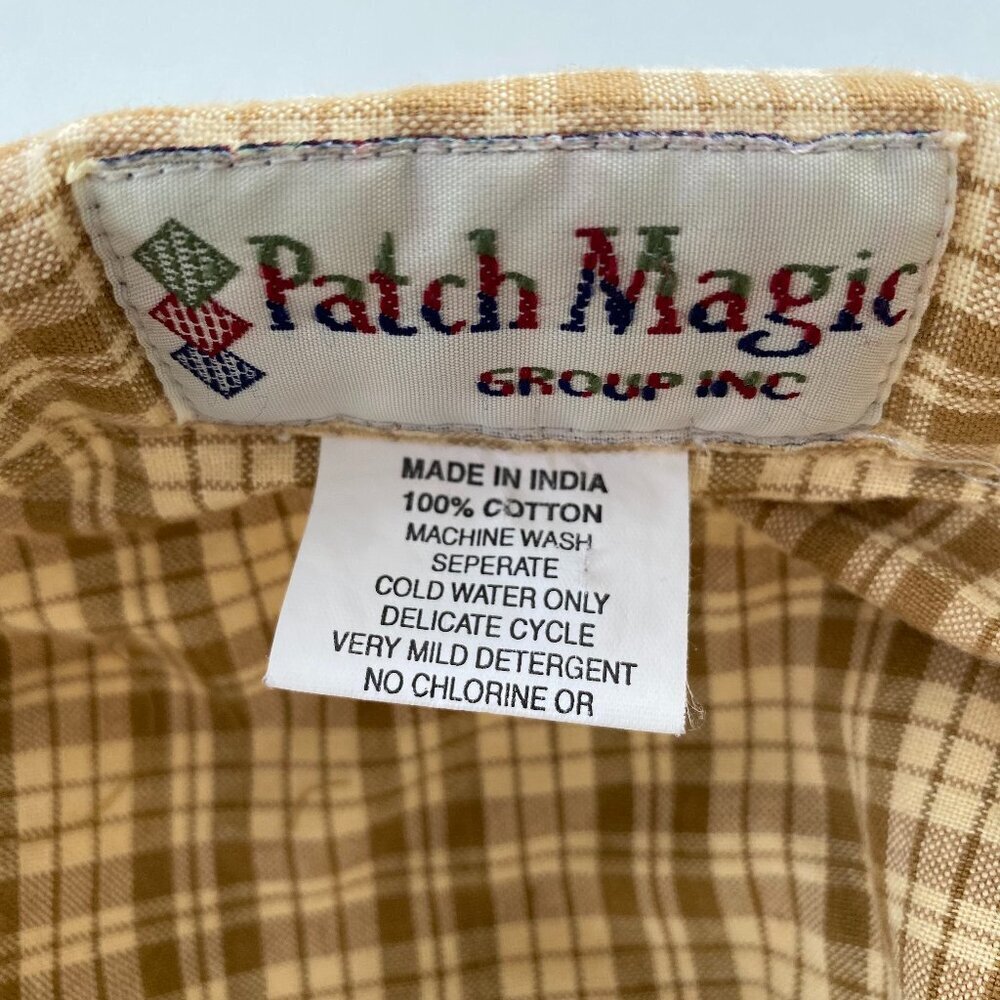 Patch Magic Reversible Quilted Cotton Jacket Autumn Leaf Plus Sz - Picture 6 of 12
